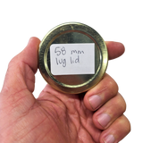 58mm Metal Lug Lid