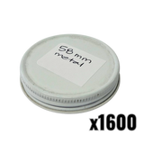58mm Metal Jar Lid