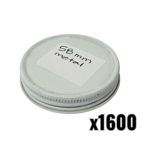 58mm Metal Jar Lid