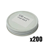 58mm Metal Jar Lid