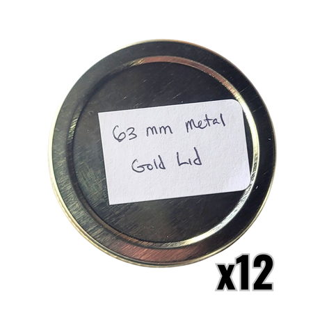 63mm Metal Jar Lid