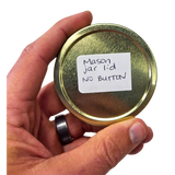 70 mm Mason Canning Jar Lid - Gold