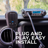 Midland GMRS MXT115AGR - 15-Watt Harvest Bundle