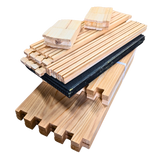 8-Frame Completed, Deep 9 5/8-inch Box with Frames and Foundation