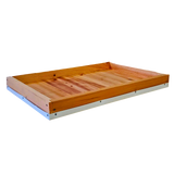 8-Frame Cypress Metal Capped Telescoping Cover