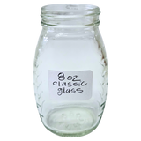 8 oz Glass Classic Honey Jar