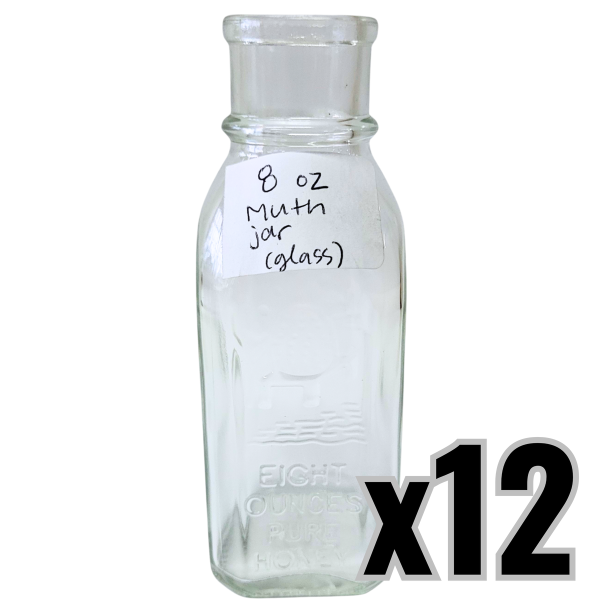 8 oz Glass Muth Jar