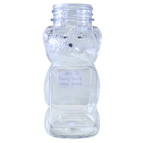 8 oz Plastic Flat Panel Honey Bears