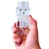 8 oz Plastic Flat Panel Honey Bears