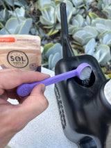 Sol Biotics Purple Powder Spoon - 1 Teaspoon