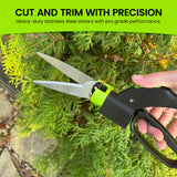 Heavy-Duty 360° Rotating Hand Grass Clipper Scissors