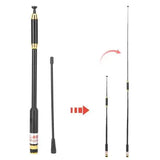 AL-800 Antenna - Extendable BNC Dual Band Antenna for Long-Range Performance