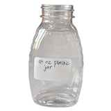 8 oz Plastic Classic Honey Jars