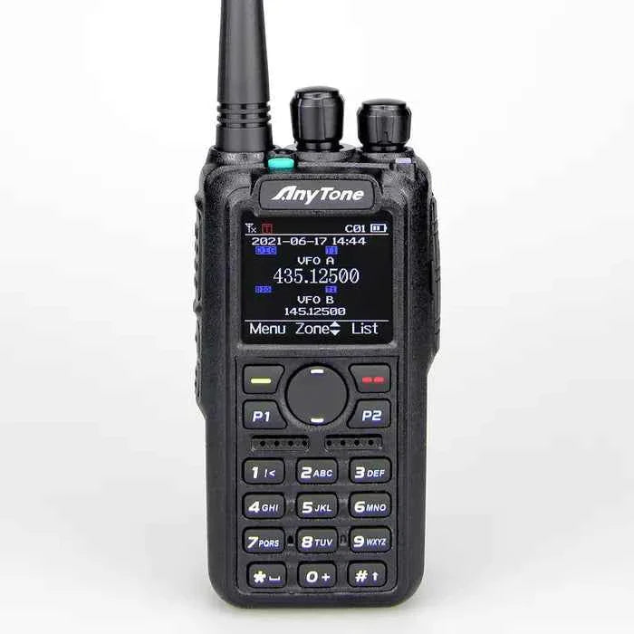 Anytone At-D878uvii Plus Digital Dmr Dual-Band Handheld Commercial Rad ...