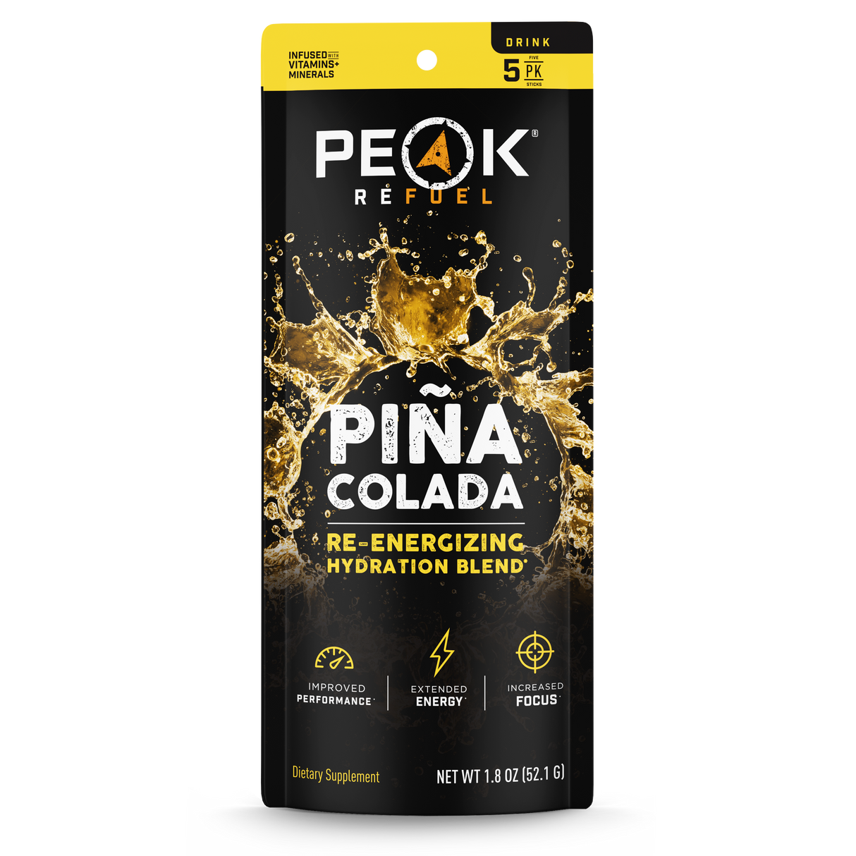 Pina Colada Re-Energizing Drink Sticks