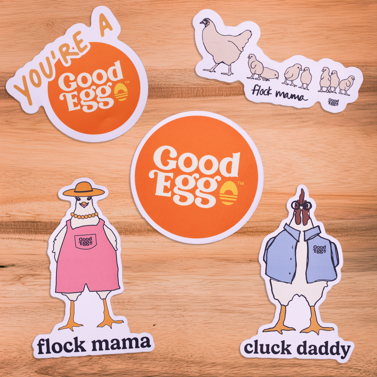 "Full Flock" Sticker Bundle