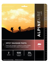 AlpineAire Spicy Sausage Pasta | Cook-in-Pouch Meal