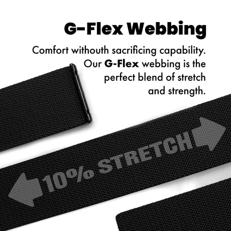 G-Flex Gunmetal Belt 1.5"
