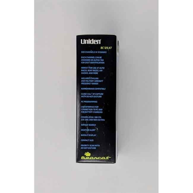 BC125AT Uniden Police Scanner