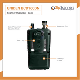BCD160DN Uniden Police Scanner