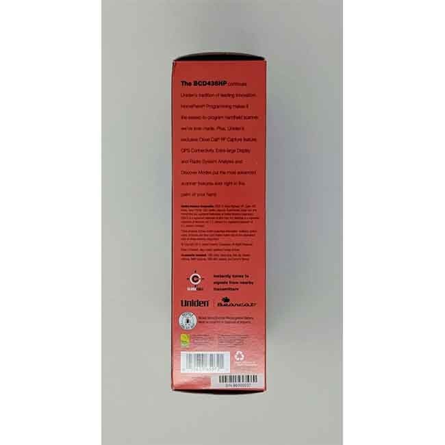 BCD436HP Uniden Police Scanner