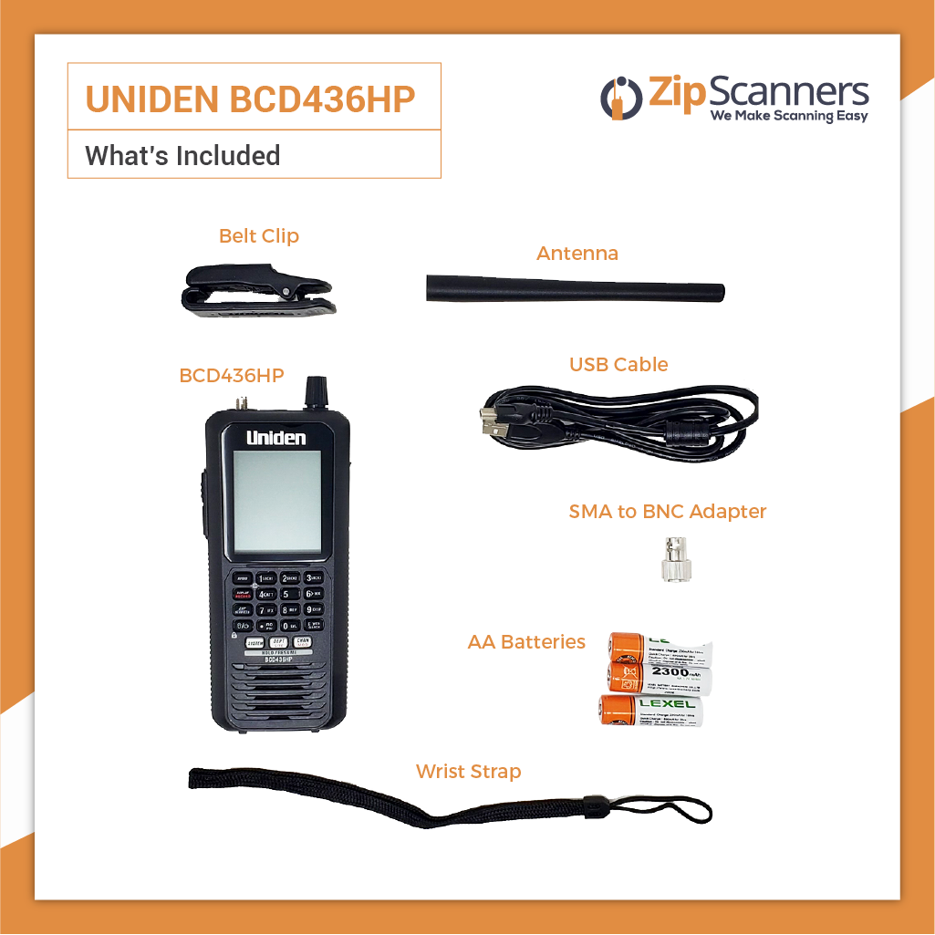 BCD436HP Uniden Police Scanner