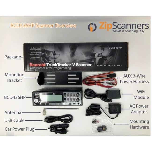 BCD536HP Uniden Police Scanner