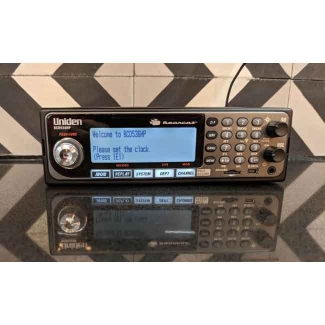 BCD536HP Uniden Police Scanner