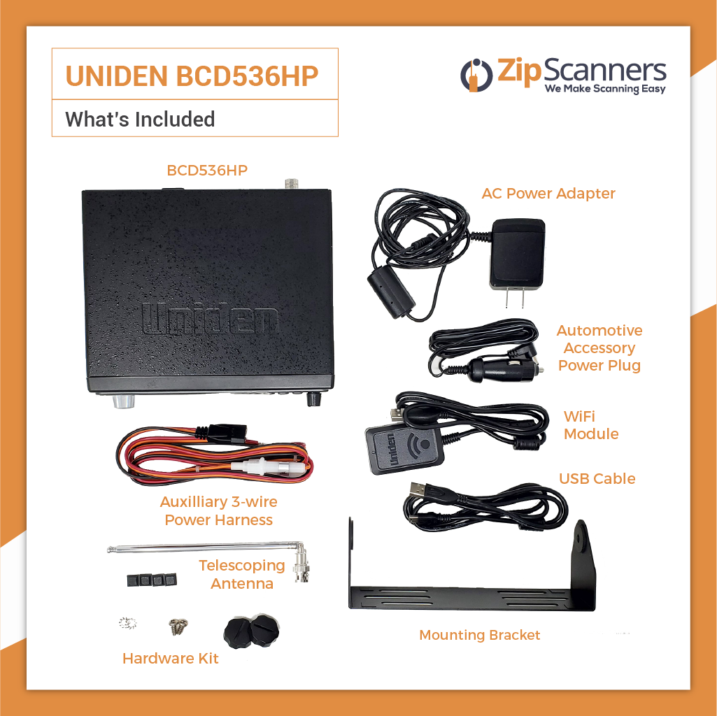 BCD536HP Uniden Police Scanner