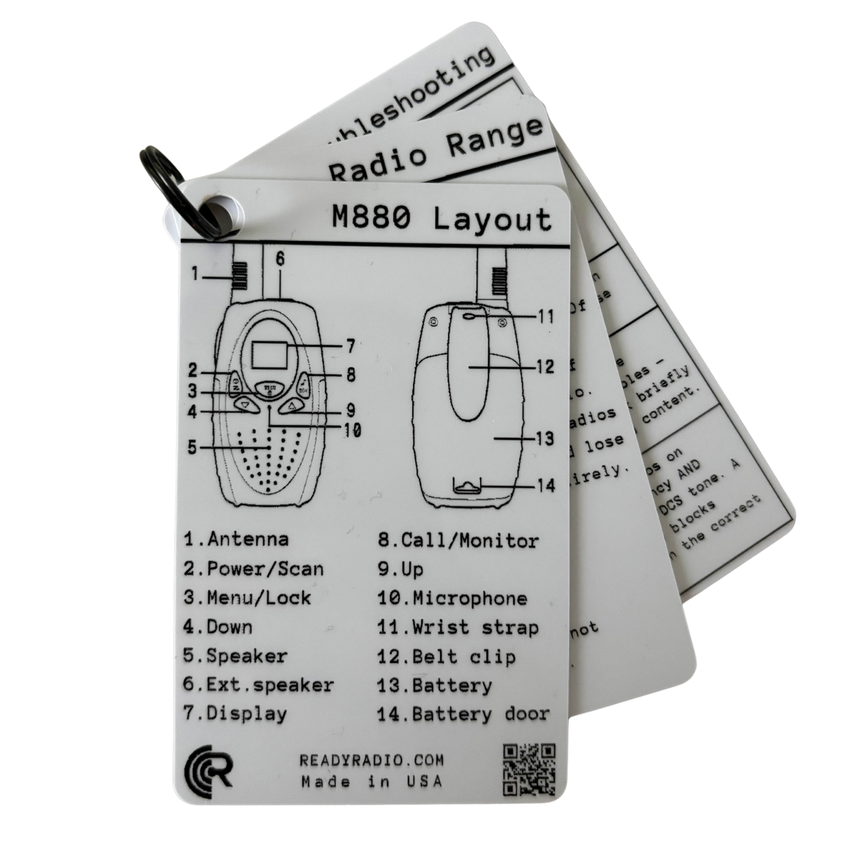 Ready Radio™ Comms Cards