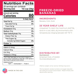 Bananas Freeze Dried - #10 Can