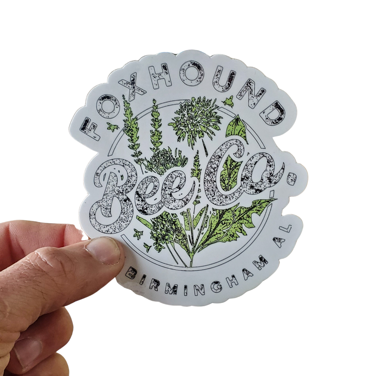 Bee Food Vinyl Sticker