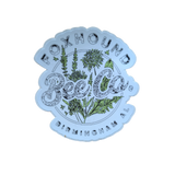 Bee Food Vinyl Sticker