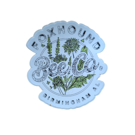 Bee Food Vinyl Sticker