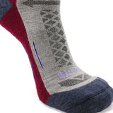 8 Pairs Berry - Hike Crew Midweight Merino Wool Sock
