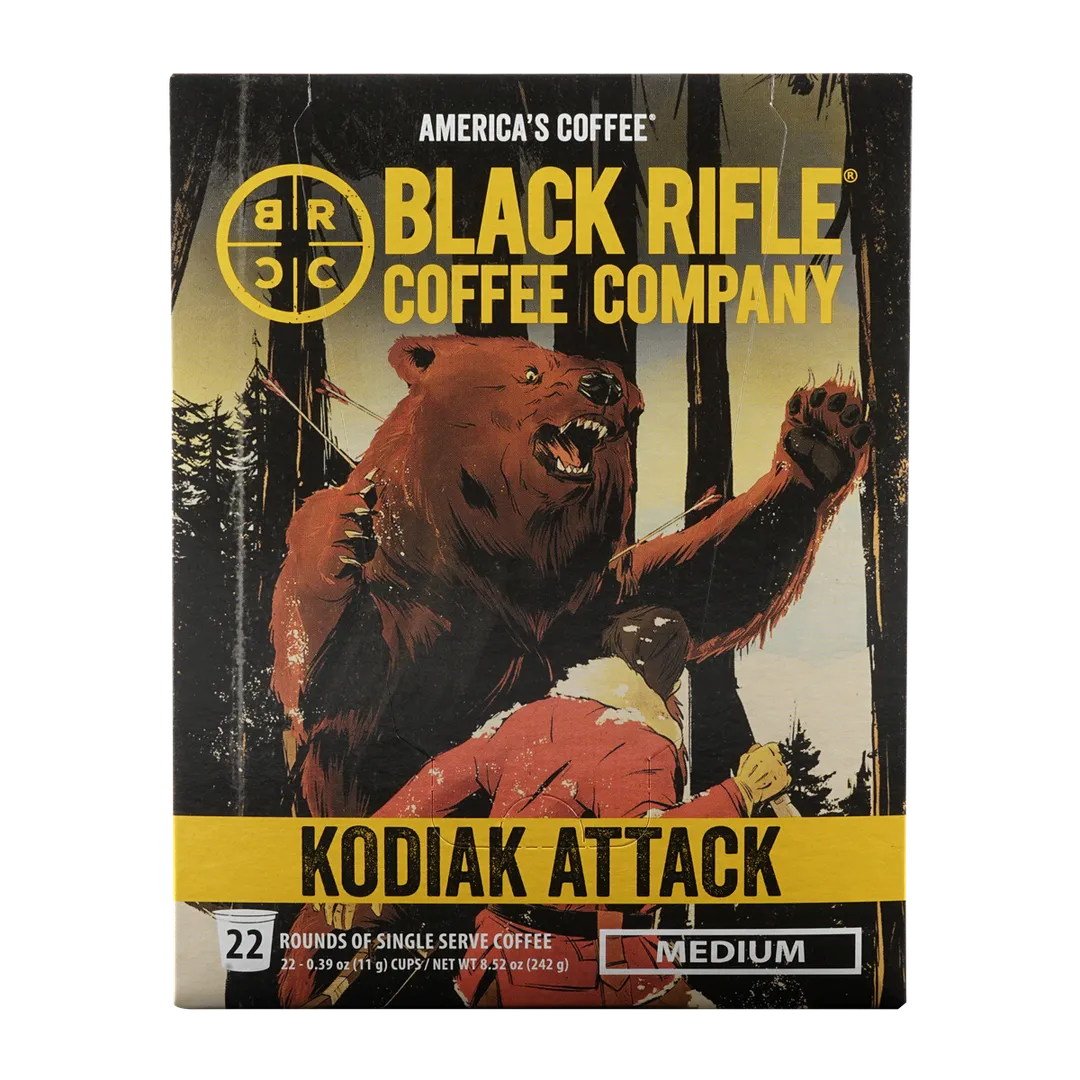 Kodiak Attack Coffee Rounds