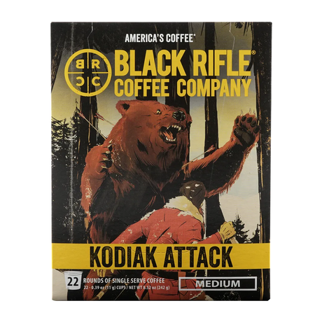 Kodiak Attack Coffee Rounds