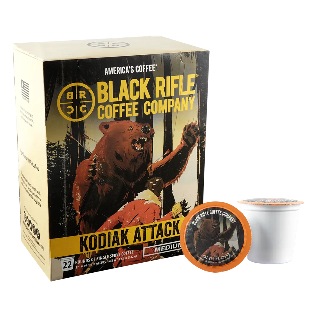 Kodiak Attack Coffee Rounds