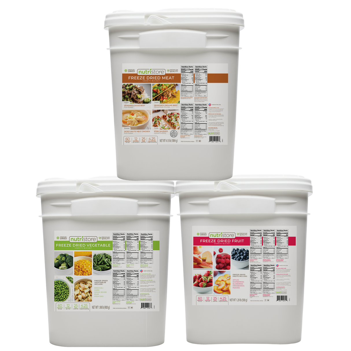 Freeze Dried Variety Bucket Bundle