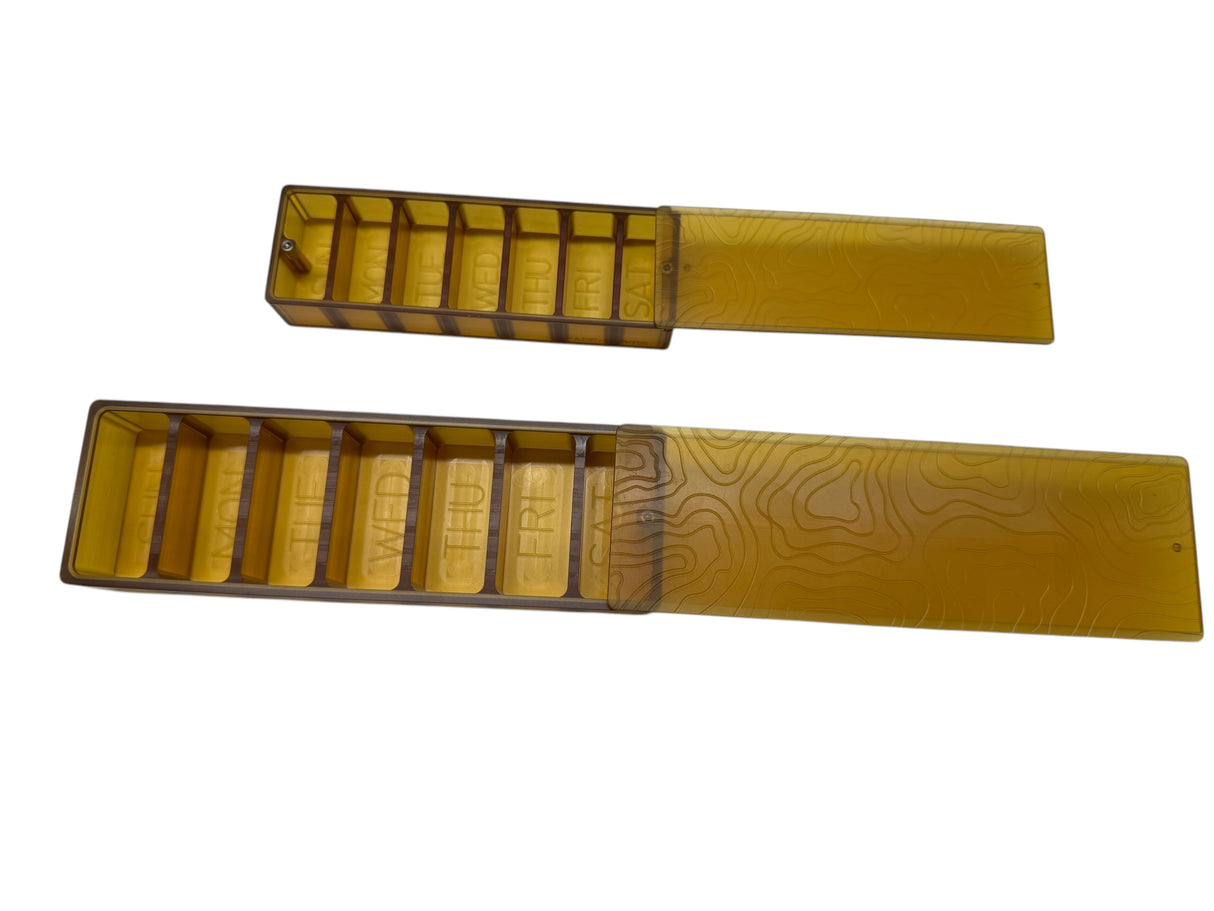 Ultem® - Standard Size - Med Weekly PillSafe by Maratac®🔥 Top Pick! 🔥