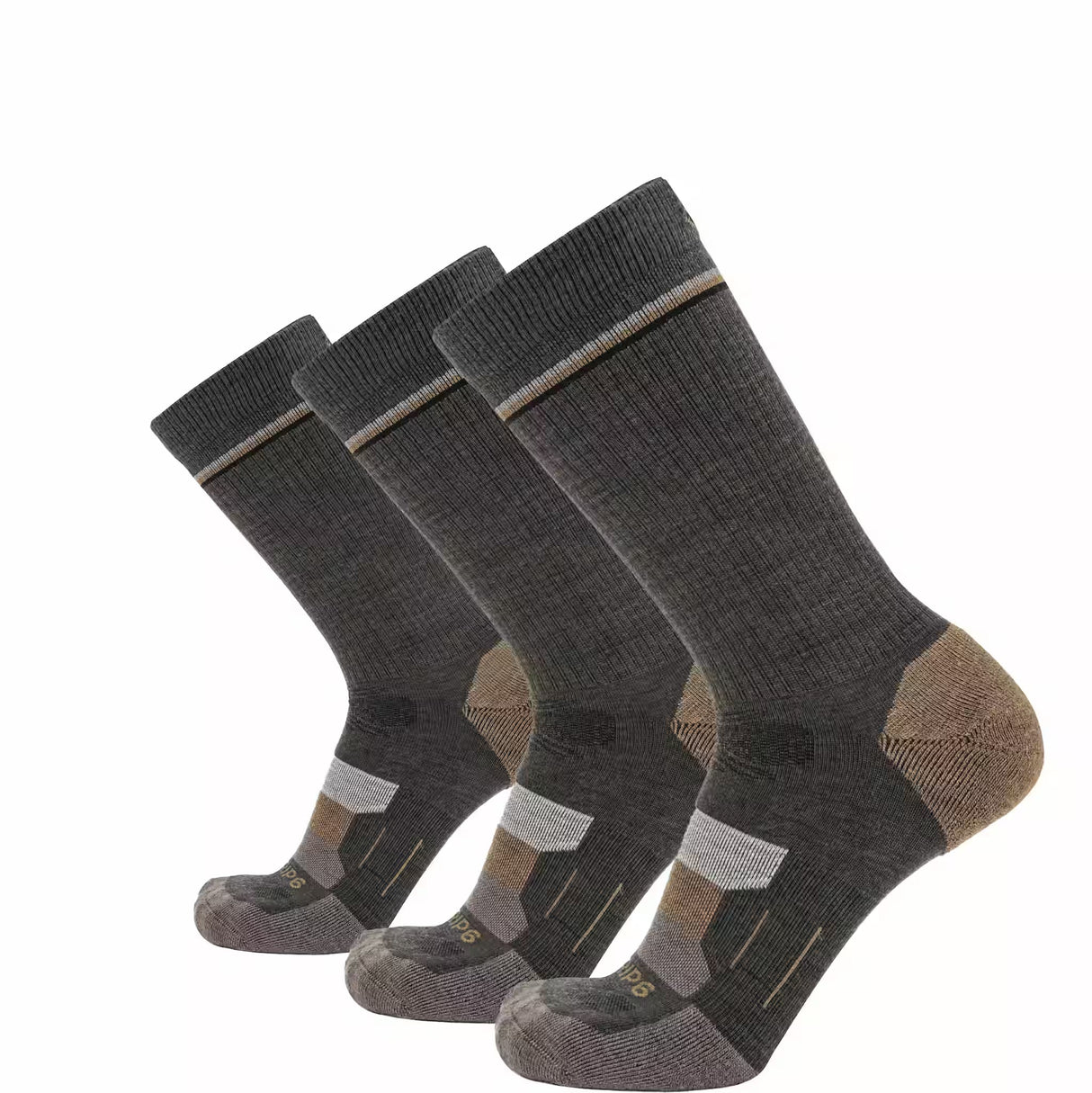 3 Pack Cabin - Hike Crew Lightweight Merino Wool Sock