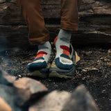 3 Pack Campfire - Hike Crew Lightweight Merino Wool Sock