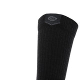 8 Pairs Carbon - Casual Crew Midweight Merino Wool Sock