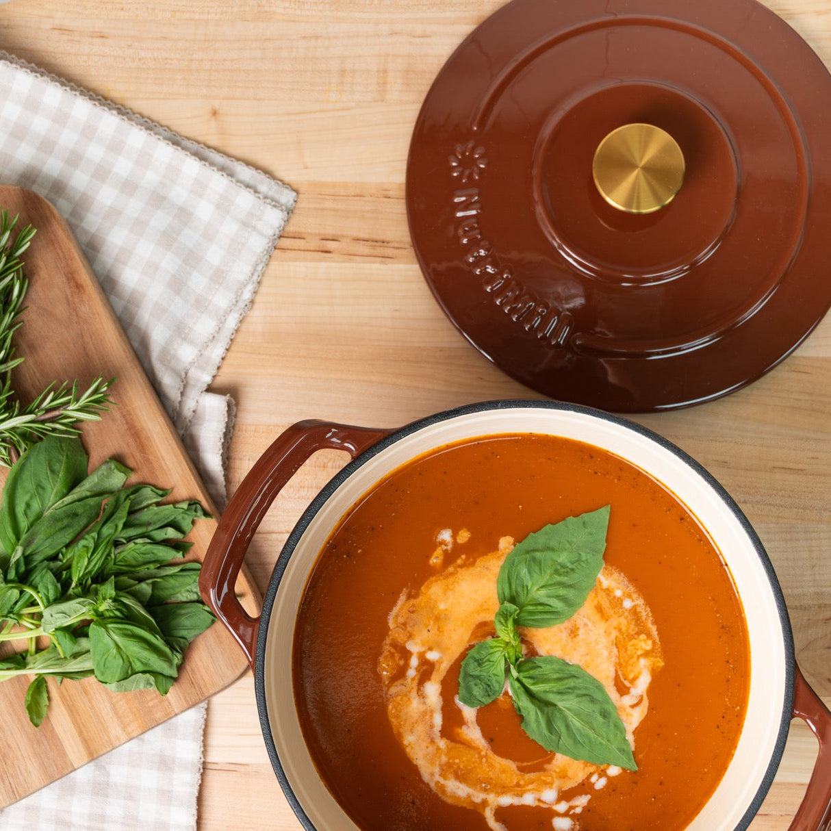 Enameled Cast Iron Dutch Oven