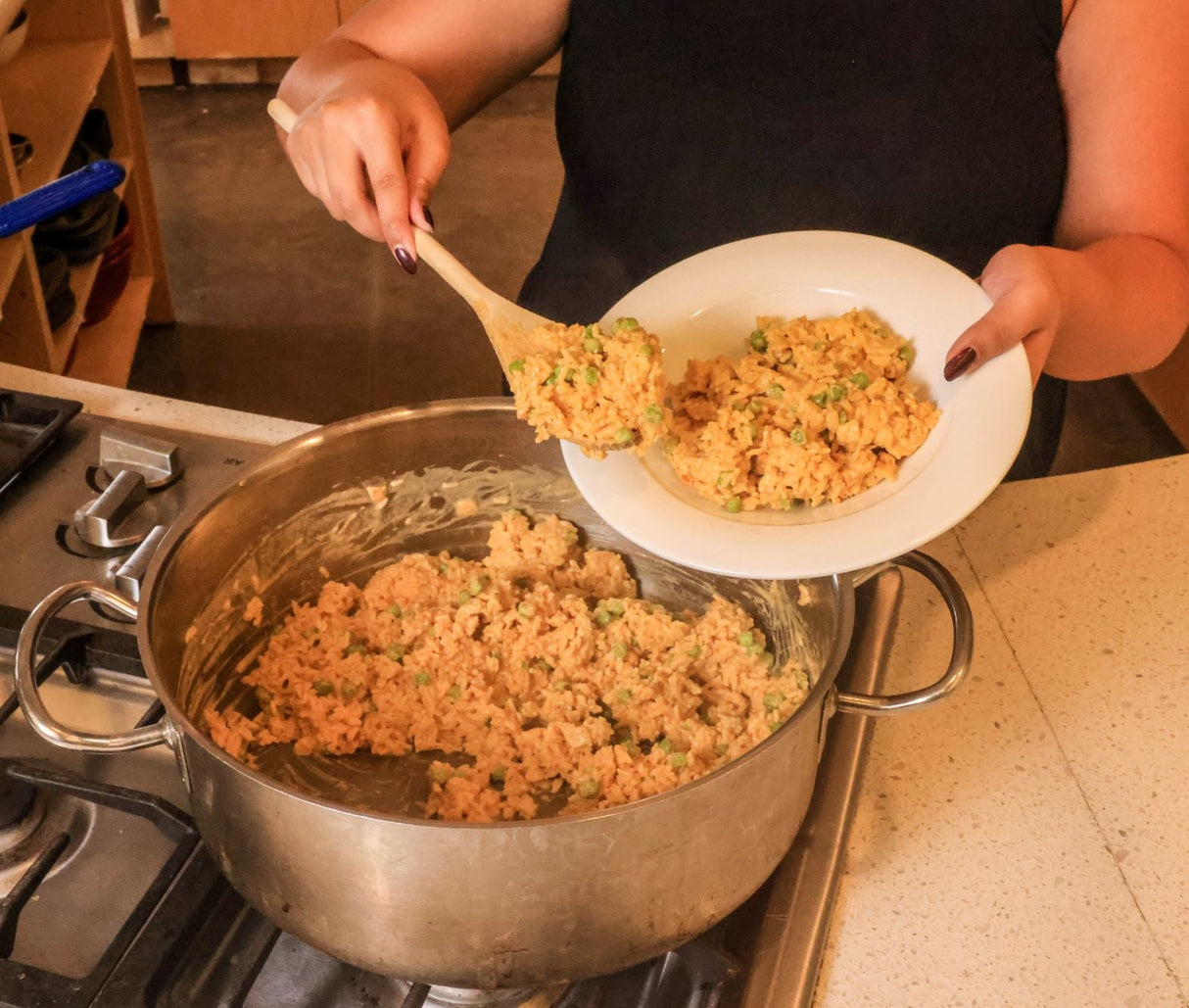 Cheesy Chicken and Rice - #10 Can