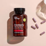 Cranberry with Vitamin C Herbal Supplement - 120 Capsules