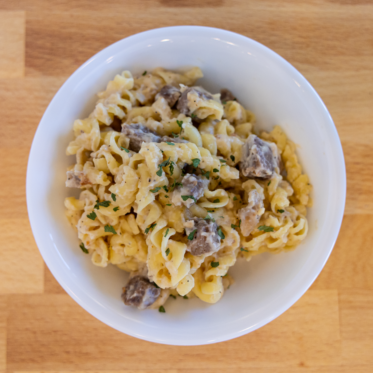 Creamy Pasta and Beef Freeze Dried - #10 Can