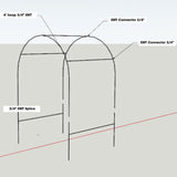 DIY Garden Arch