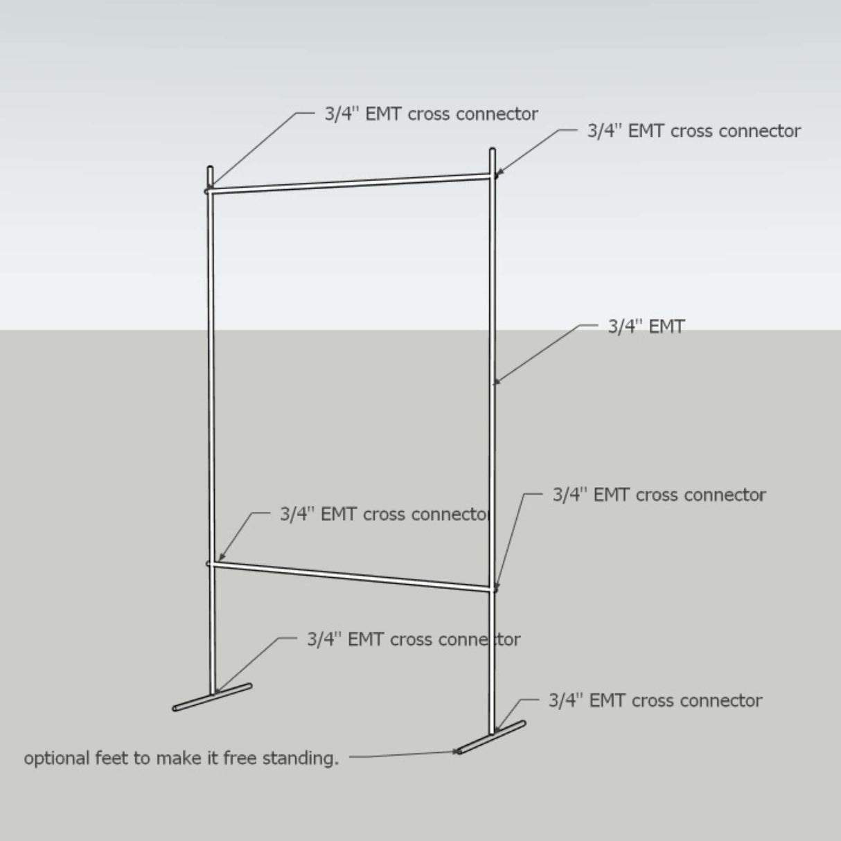 DIY Vine Trellis