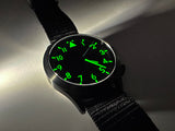 DLC Stainless Steel Pilot Automatic Watch by Maratac®